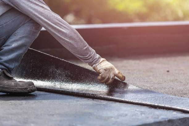 Professional Exterior Waterproofing technician working in Brooklyn, OH